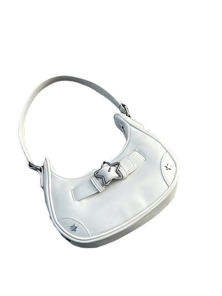 Star Buckle Hand Bag