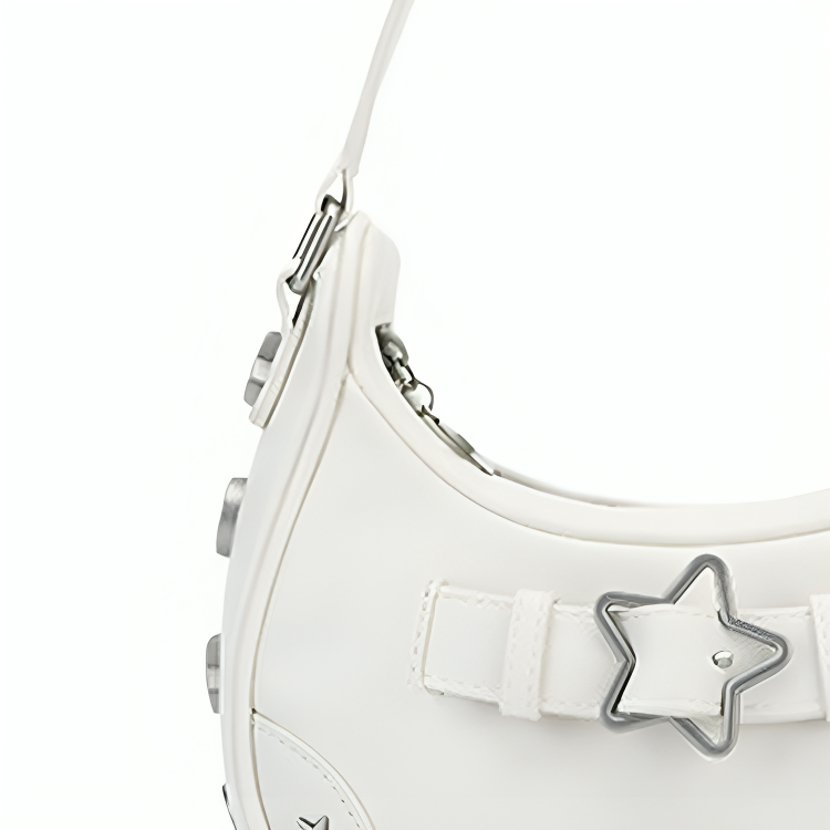 Star Buckle Hand Bag